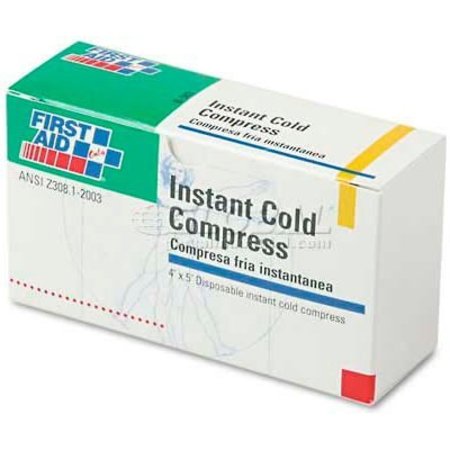 FIRST AID ONLY,. First Aid Only B-503 Instant Cold Compress, 5 Compress/Pack, 4" x 5" B-503